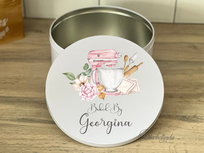 Personalised Cake Storage Tin