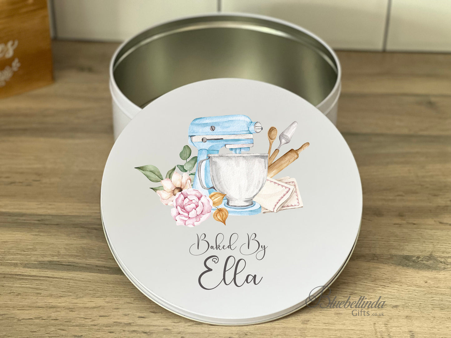 Personalised Cake Storage Tin