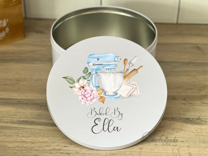 Personalised Cake Storage Tin