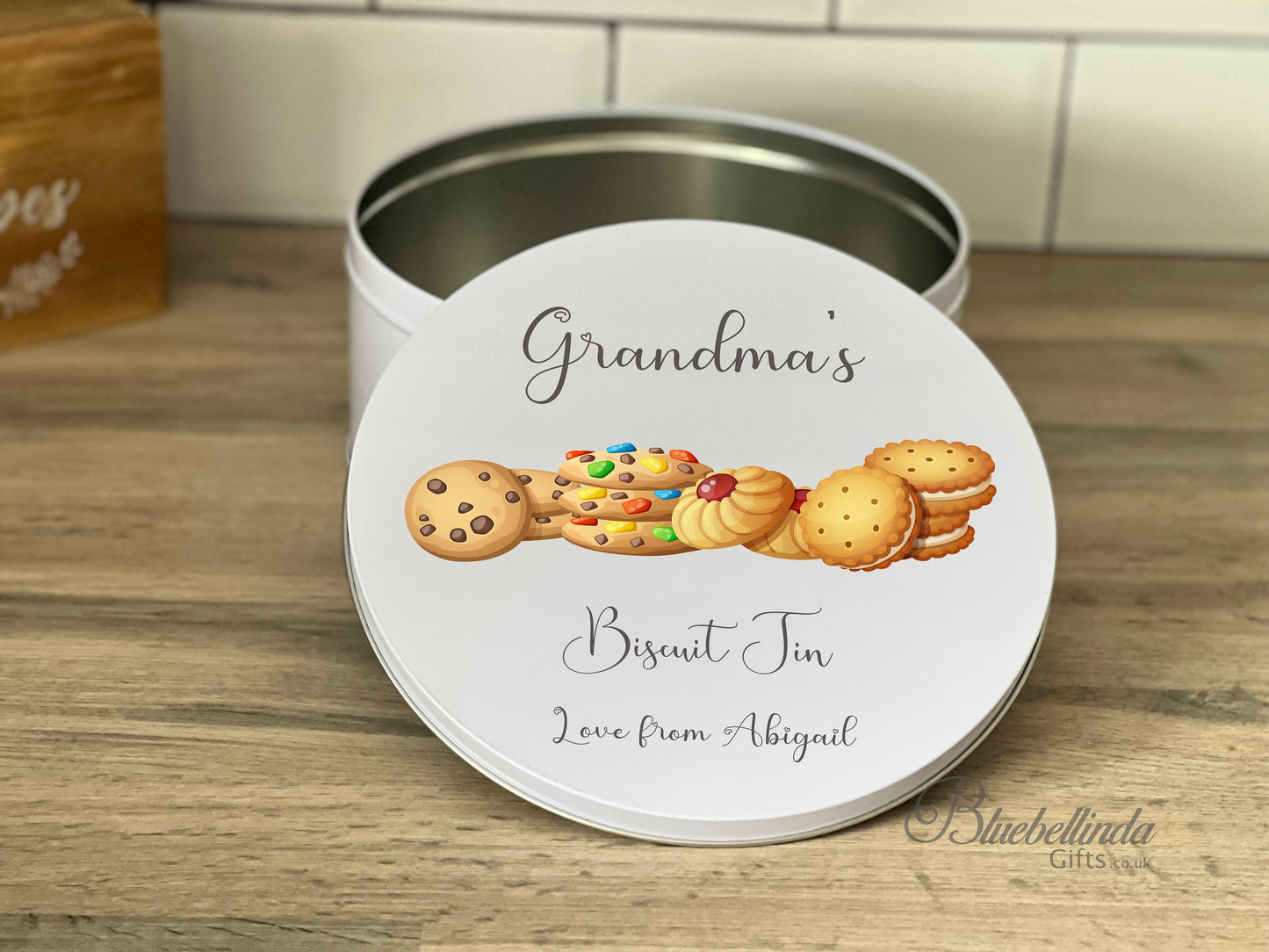 Personalised Cake Storage Tin