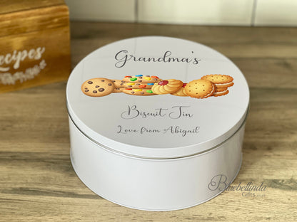 Personalised Cake Storage Tin