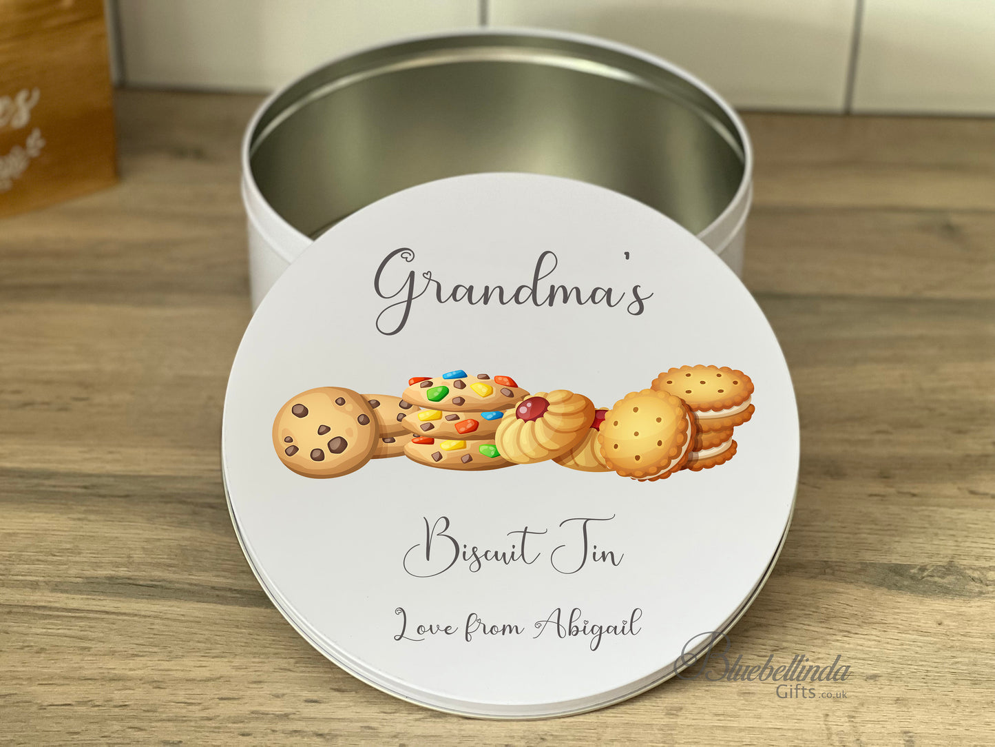 Personalised Cake Storage Tin