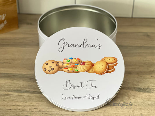 Personalised Cake Storage Tin