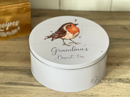 Personalised Cake Storage Tin