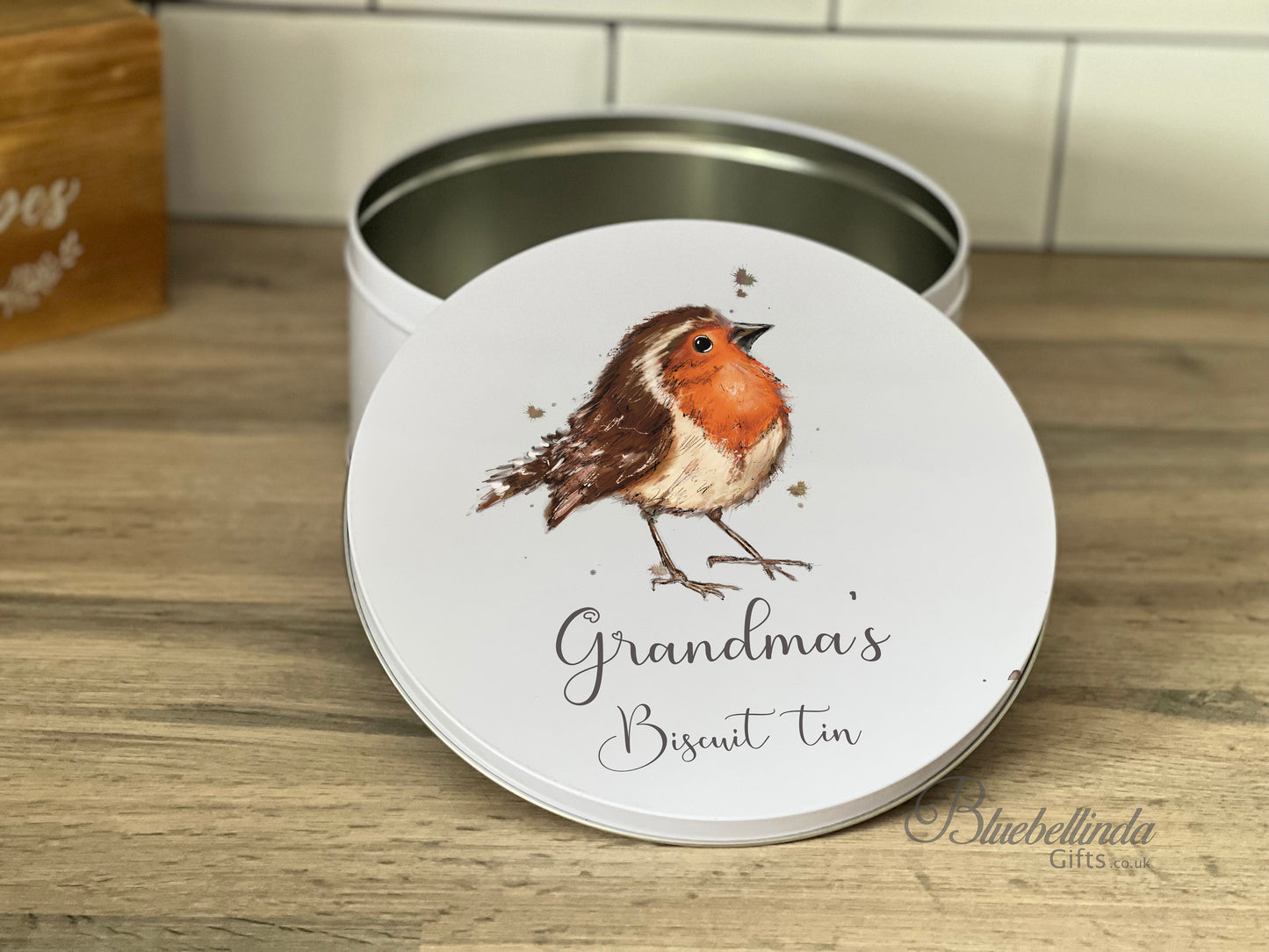 Personalised Cake Storage Tin