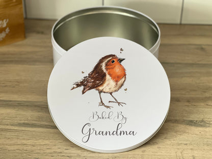 Personalised Cake Storage Tin