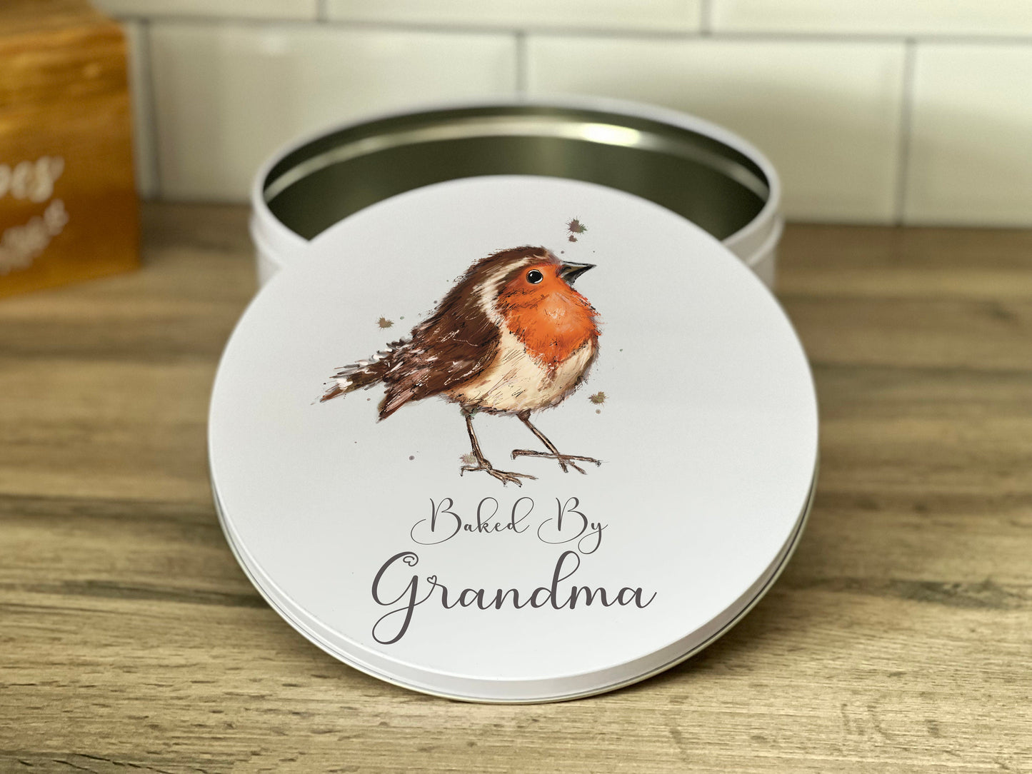 Personalised Cake Storage Tin