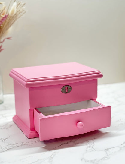 Luxury Pink Musical Jewellery Box,