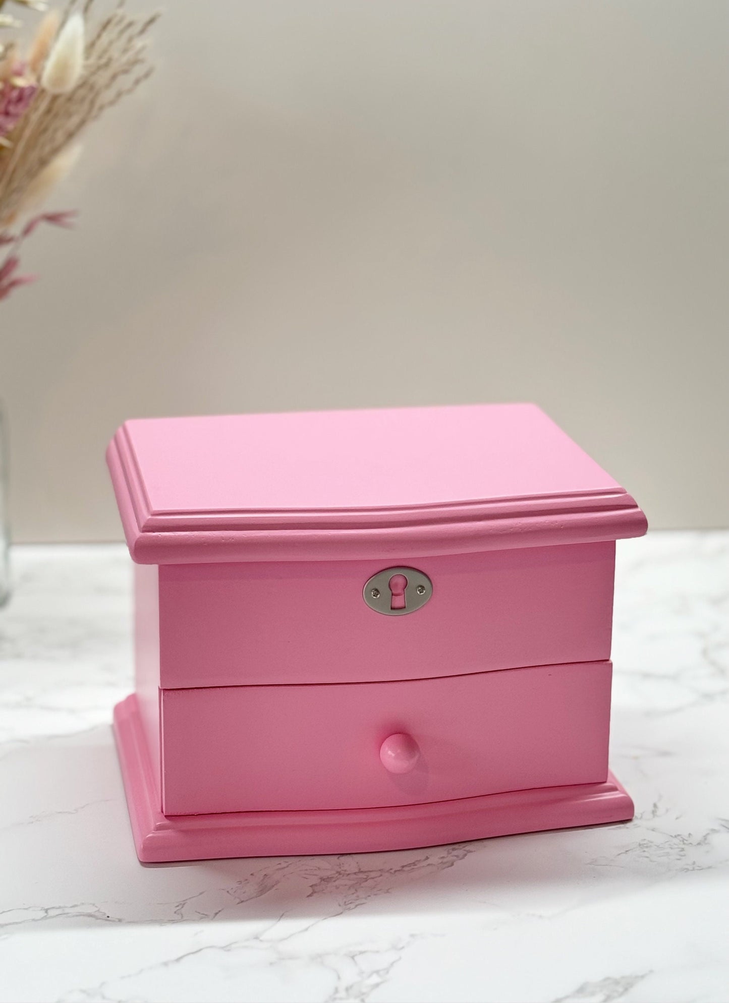 Luxury Pink Musical Jewellery Box,