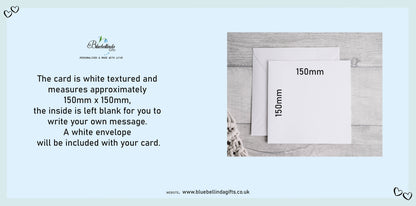 Personalised Driving Test Card - Congratulations Passed New Driver Card - Well Done Card - Daughter Son Best Friend Granddaughter Grandson