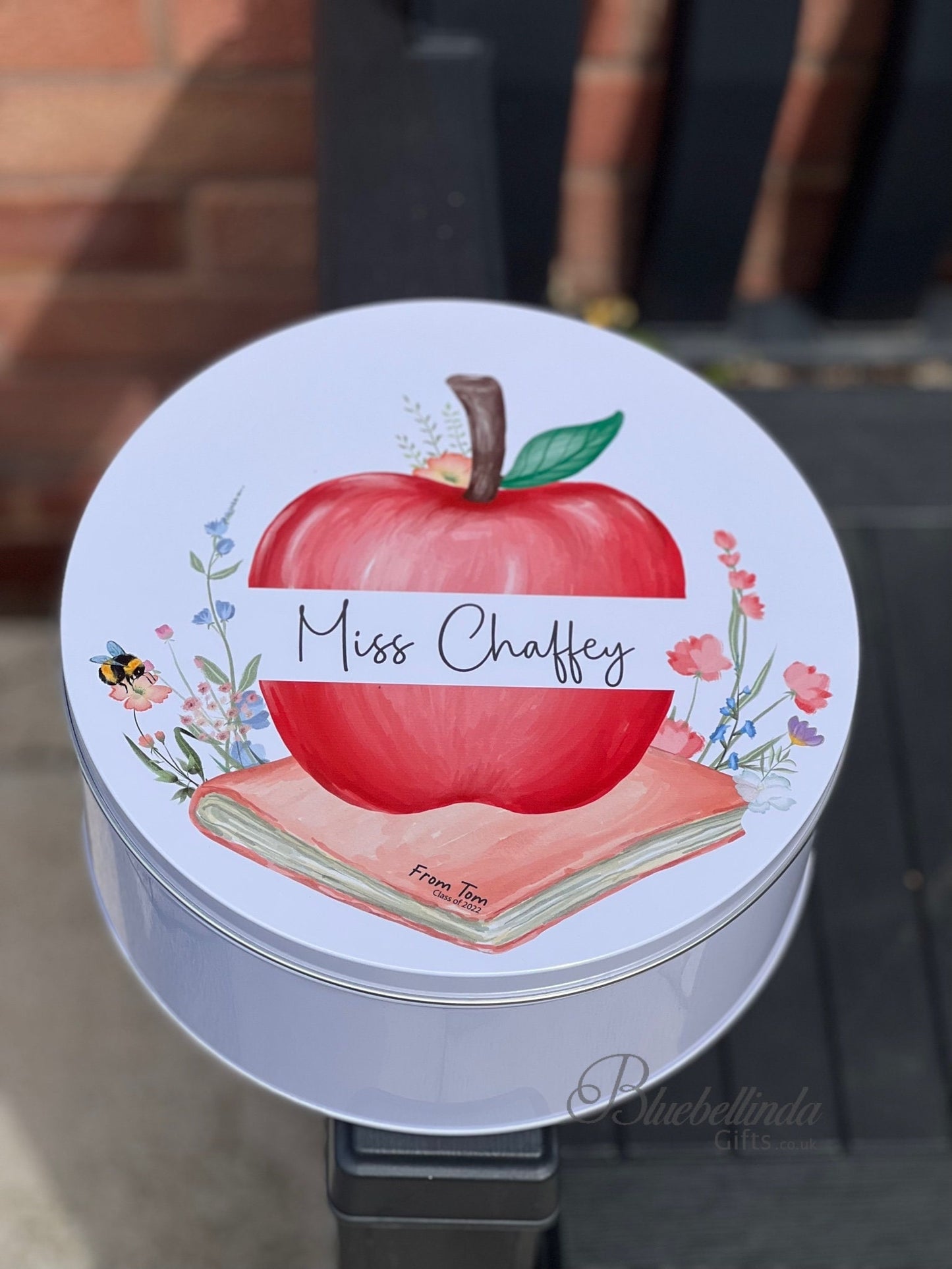 Personalised Cake Storage Tin