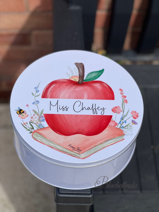 Personalised Cake Storage Tin