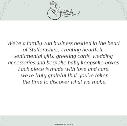 Personalised Baby's First Christmas Bauble - First Christmas Ornament - First Christmas Bauble - Baby First Xmas Tree Decoration - Keepsake