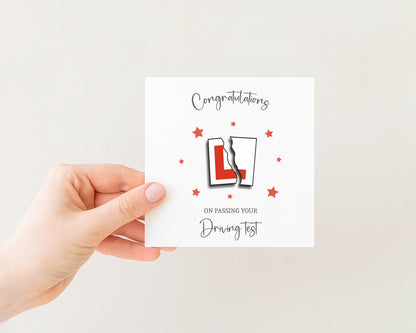 Driving Test Congratulations Card