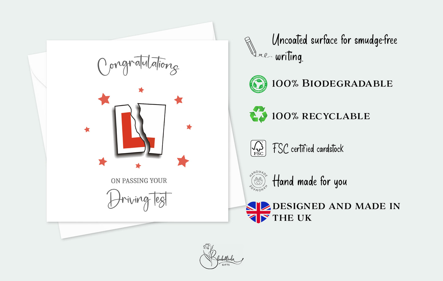 Driving Test Congratulations Card