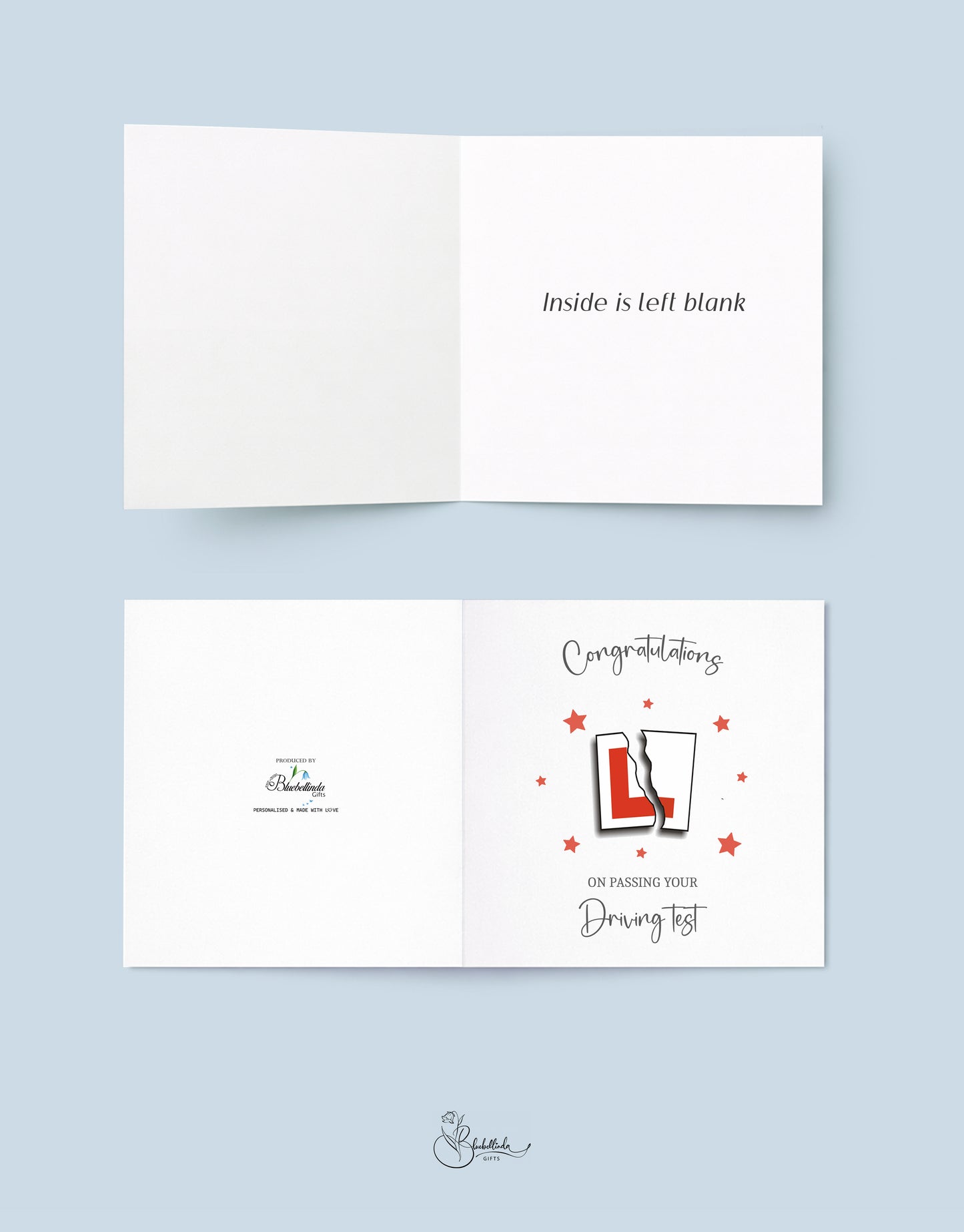 Driving Test Congratulations Card