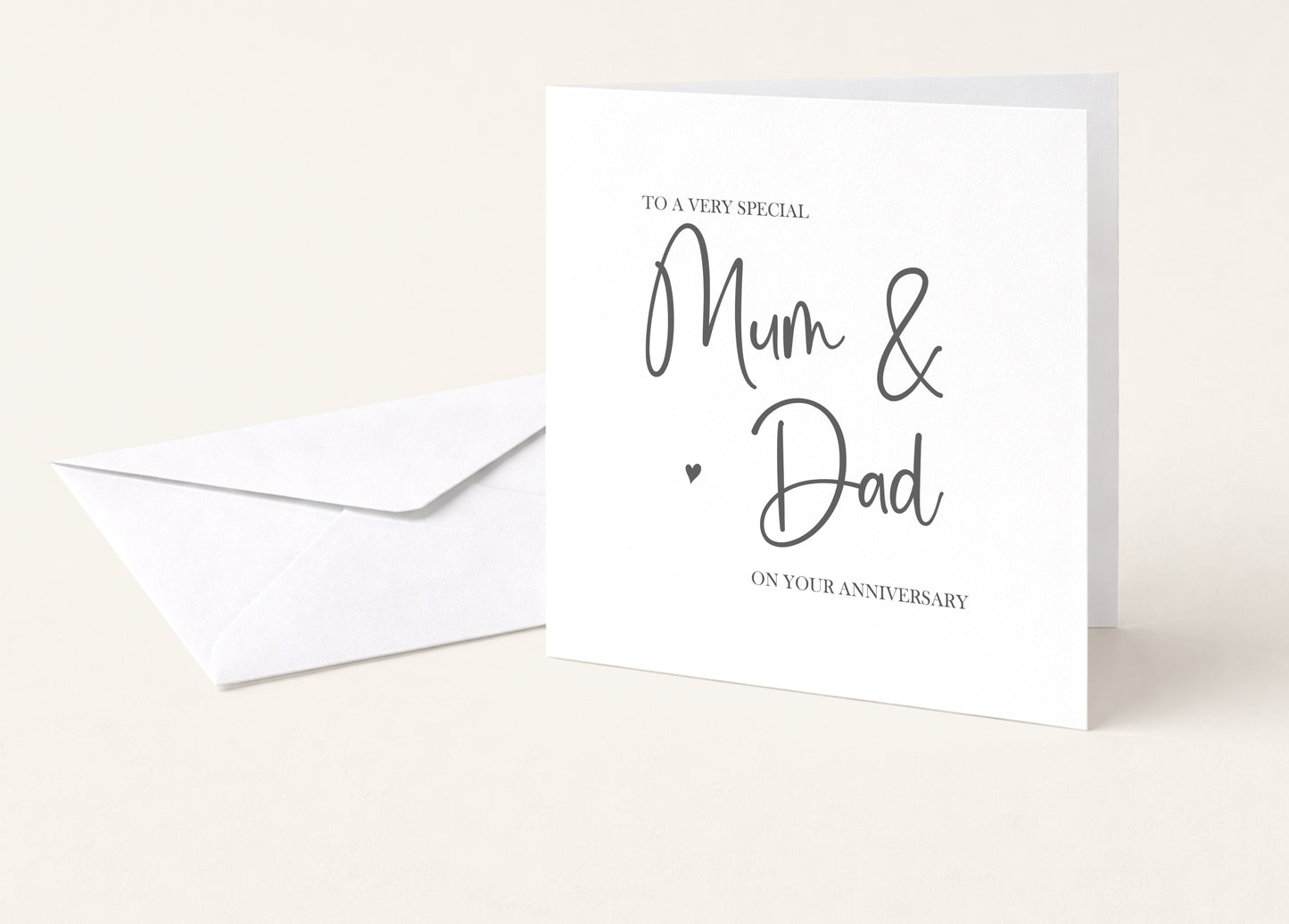 Mum and Dad Anniversary card