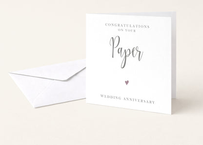 Anniversary Card
