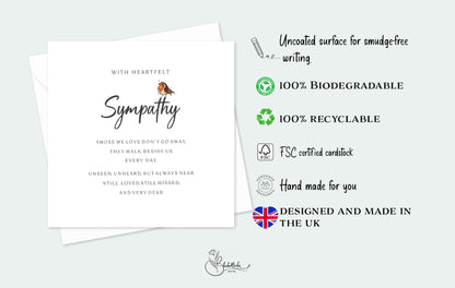 “Those We Loved Don’t Go Away, robin Cards