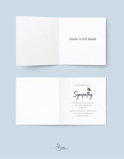 “Those We Loved Don’t Go Away, robin Cards