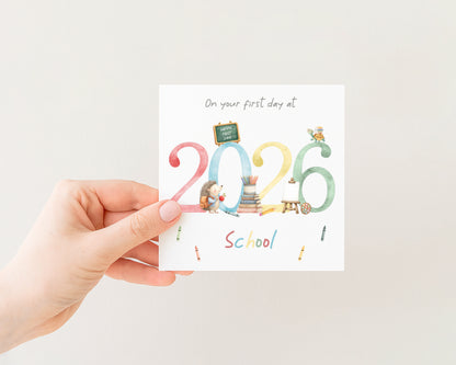 2026 School card