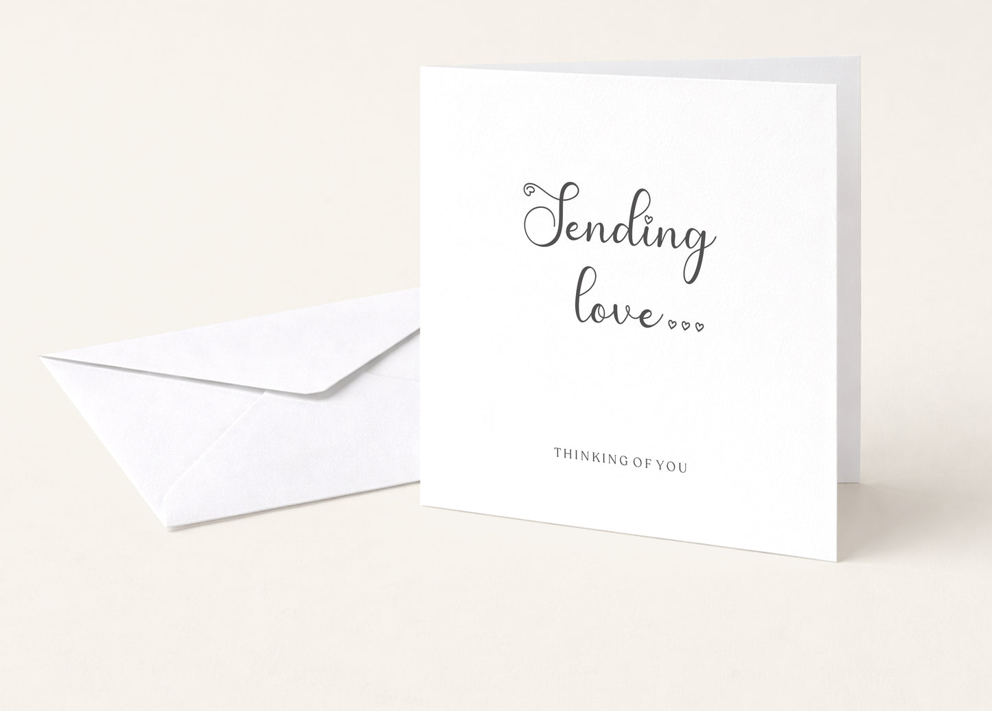 “Sending Love” sympathy cards