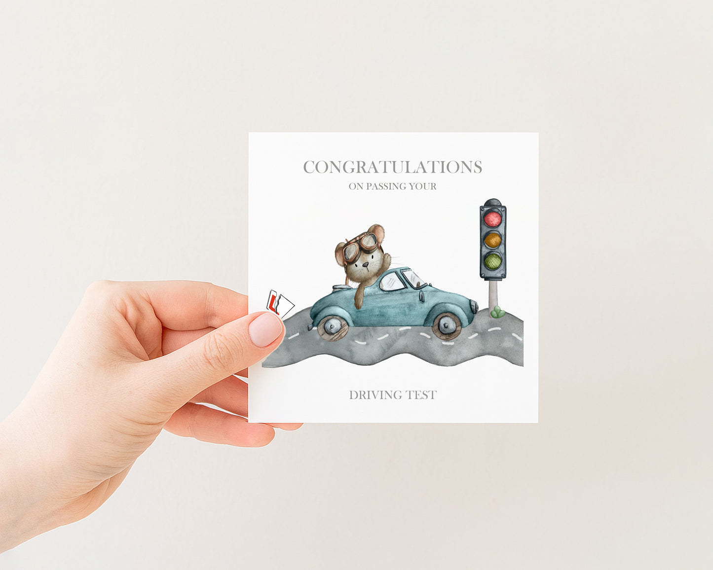 Driving Test Congratulations Card