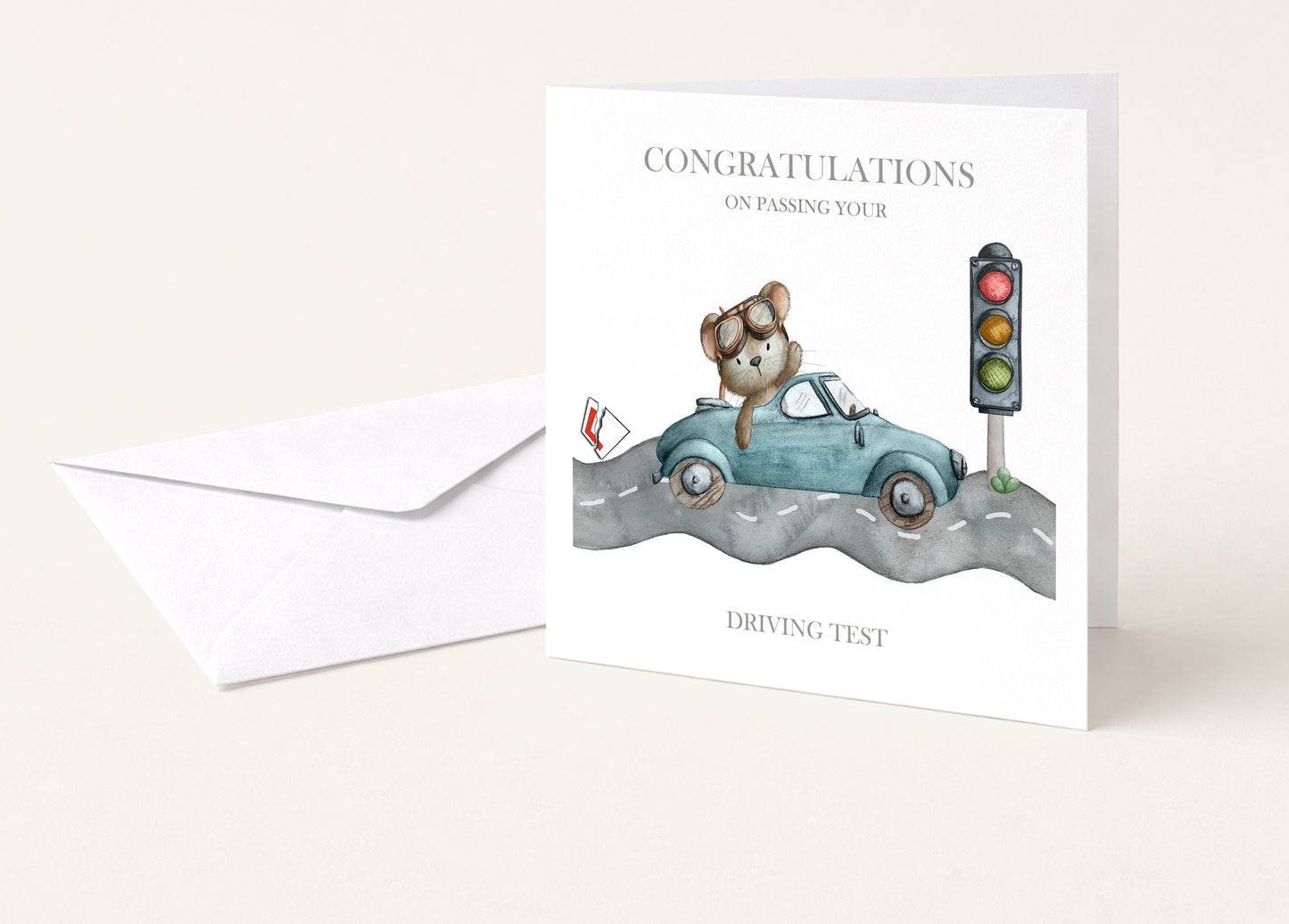 Driving Test Congratulations Card