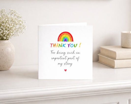 Thank You for being part of my story Cards