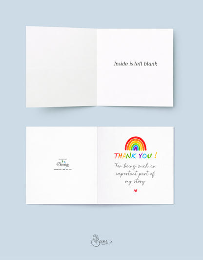 Thank You for being part of my story Cards
