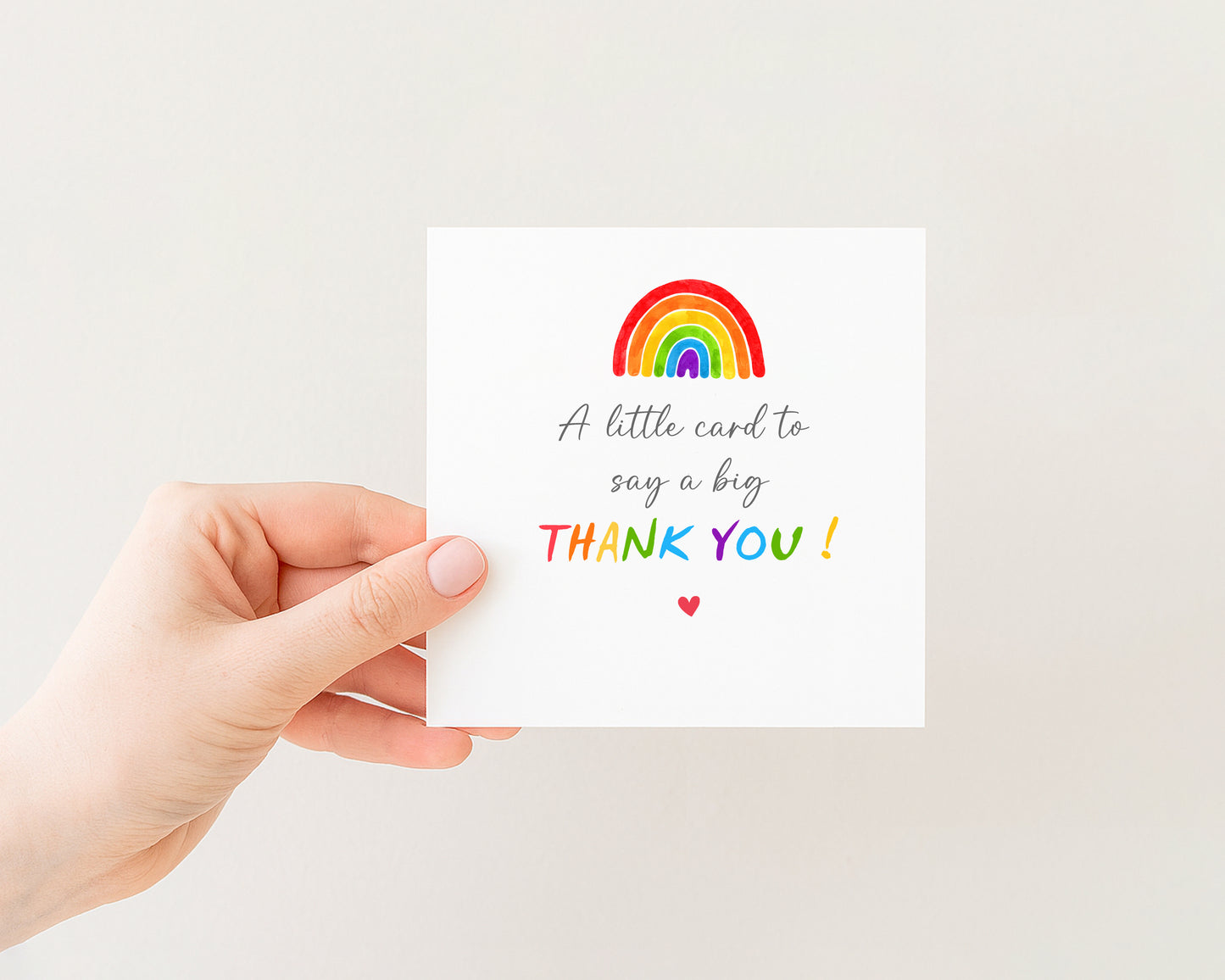 Thank You Card