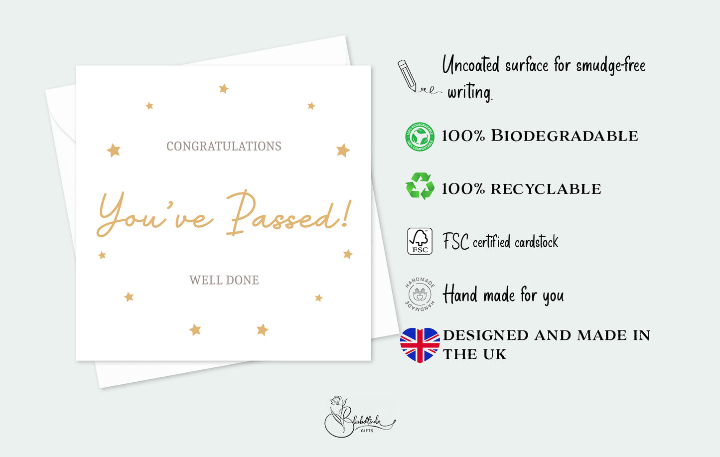 You've Passed Congratulations Card