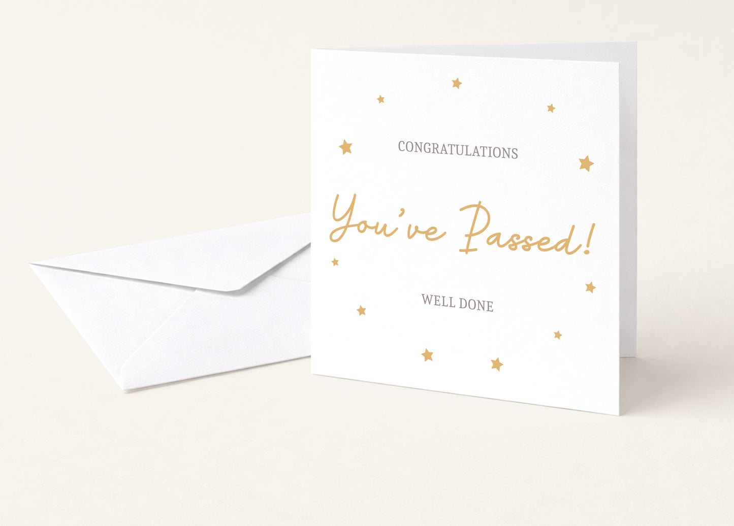 You've Passed Congratulations Card