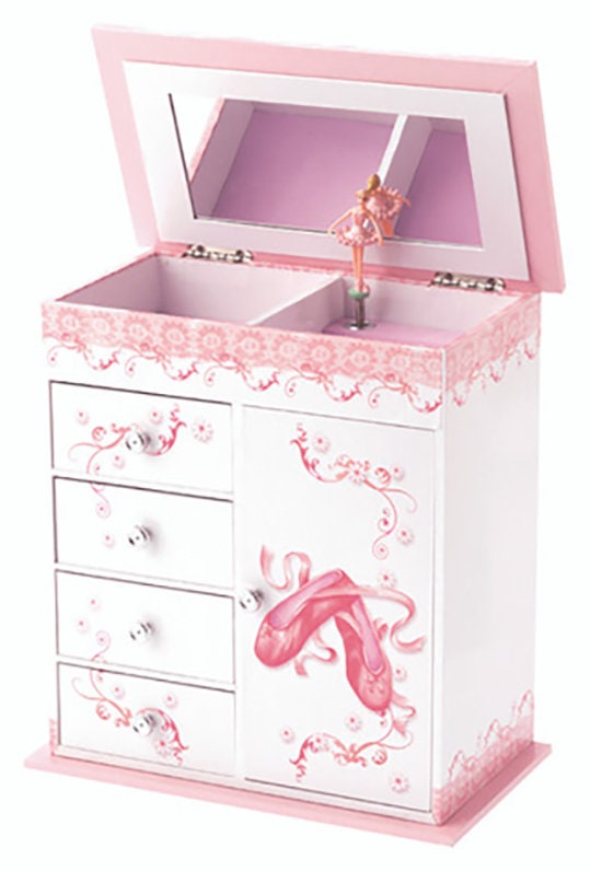 Personalised Musical Ballerina Jewellery Box