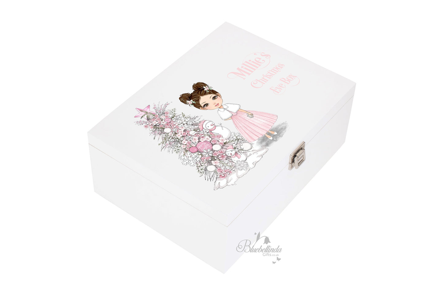 Personalised Girl Christmas Eve Box