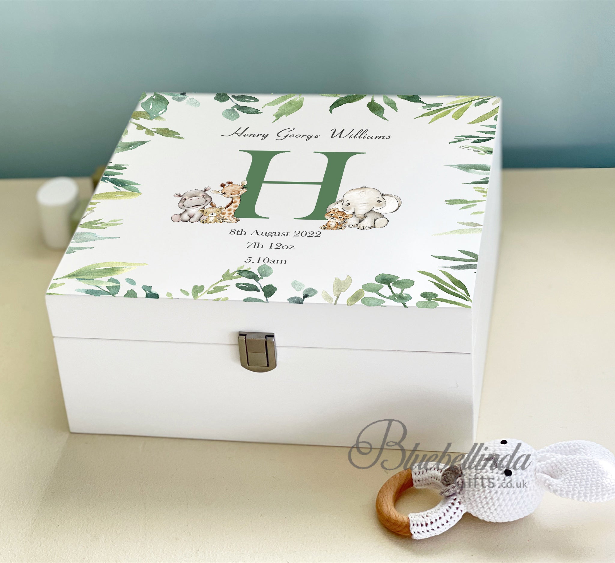 Heart Footprints Baby Gift Set for Sale ☑️ | BebeDeParis